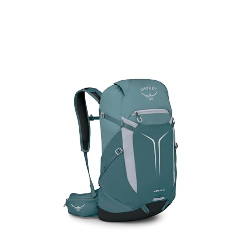 Osprey Sportlite 30L Lightweight Hiking Backpack for Men and Women - Everyday Hiking Bag - Travel Daypack, Torrent Blue - color: Torrent Blue, style: 30l