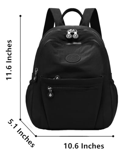 Mini Backpack Purse for Women, Stylish Daypack Shoulder Bag, Small Lightweight Daypack for Work Travle College (B- Flower Navy) - color: B- Flower Navy