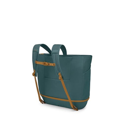 Osprey Daylite Large Tote Weekend Pack - Shoulder or Backpack Carry with Laptop Sleeve & Shoe Compartment, Torrent Blue - color: Torrent Blue