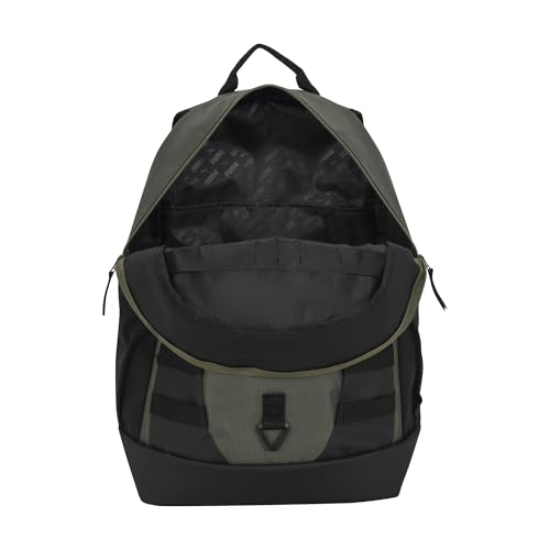 PUMA Fluid Backpack in Performance Airmesh with Laptop Sleeve & Padded Adjustable Straps, Green Moss, One Size - color: Green Moss