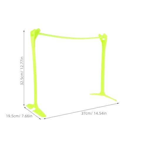 Cabilock Adjustable Foldable Soccer Training Hurdle – Green Agility Hurdles for Speed and Coordination Drills, Football Equipment for Athletic Agility Training