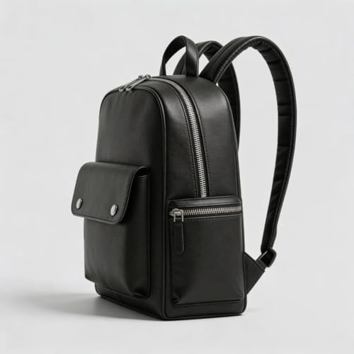 Leather Backpack for Professionals – Minimalist Full-Grain Executive Office Bag & Laptop Rucksack for Men and Women