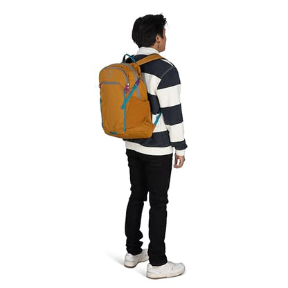 Osprey Axis Laptop Backpack – Sleek Everyday Pack with Laptop Sleeve, Water Bottle Pockets & Compression Straps - color: Barley Brown