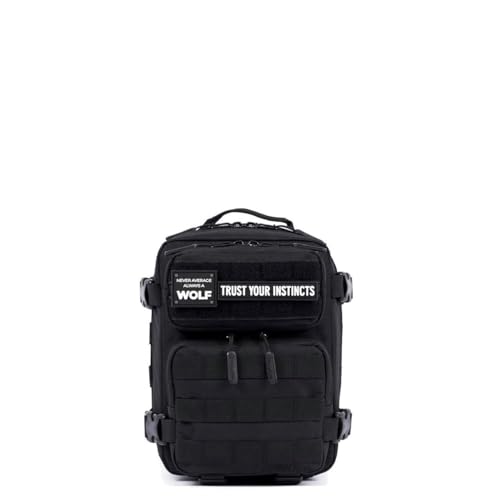 WOLFpak 9L Mini Meal Prep Management Backpack (Alpha Black) Lunch Box, Cooler, Travel, Insulated Bag, Daypack - color: Alpha Black