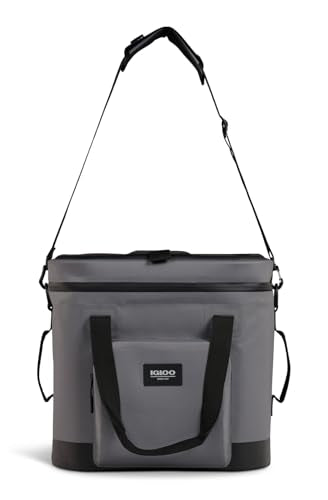Igloo Trailmate Soft Sided Coolers | Portable Insulated Cooler Bag - color: 36-Can Carbonite