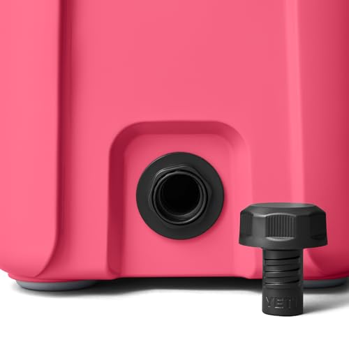 YETI Roadie 15 Hard Cooler with DoubleDuty Shoulder Strap - color: Tropical Pink