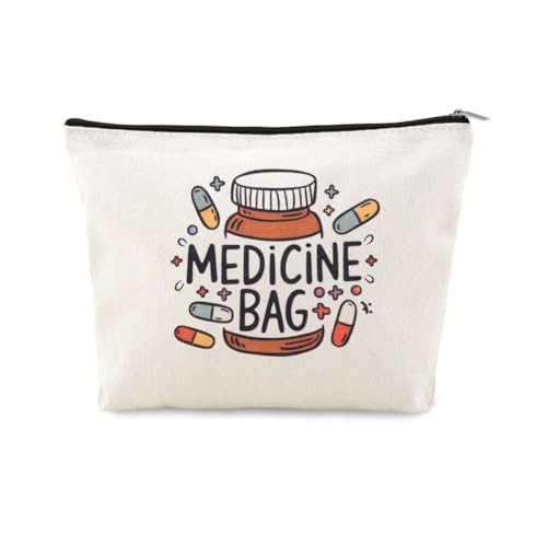 Home Medical Bag for Medicine Storage Organizer Pouches Emergency Pouch for First Aid Med Bag Patient Gifts from Nurse Drug Bags for Travel Camping Medication Storage Kit Pharmacy Doctor Gifts Ideas - color: Home Medical Bag for Medicine Storage