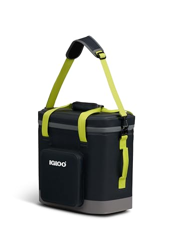 Igloo Trailmate Soft Sided Coolers | Portable Insulated Cooler Bag - color: 36-Can Jet Carbon