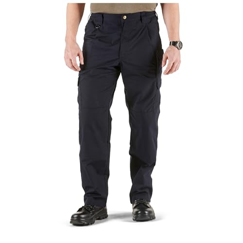 5.11 Tactical Pants for Men - Taclite Pro, Professional Cargo Work Pant, Ripstop Lightweight Performance, Style 74273ABR - color: Dark Navy, size: 30W x 30L