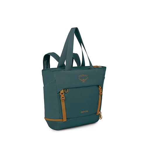Osprey Daylite Large Tote Weekend Pack - Shoulder or Backpack Carry with Laptop Sleeve & Shoe Compartment, Torrent Blue - color: Torrent Blue