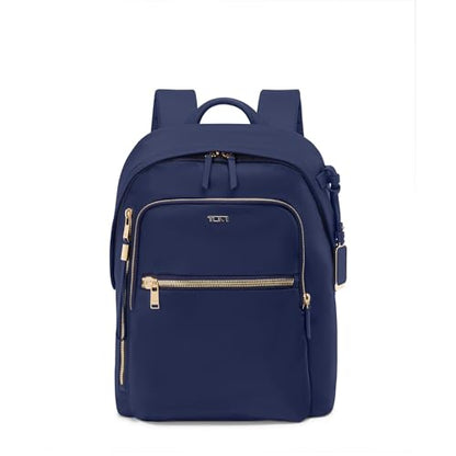 Tumi Unisex Halsey Backpack, Indigo/Light Gold, One Size - color: Indigo/Light Gold