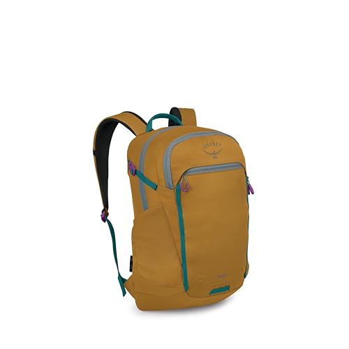 Osprey Axis Laptop Backpack – Sleek Everyday Pack with Laptop Sleeve, Water Bottle Pockets & Compression Straps - color: Barley Brown