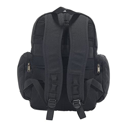 Carhartt 35L Triple-Compartment Backpack, Durable Pack with Laptop Sleeve and Duravax Abrasion Resistant Base, Black - color: Black