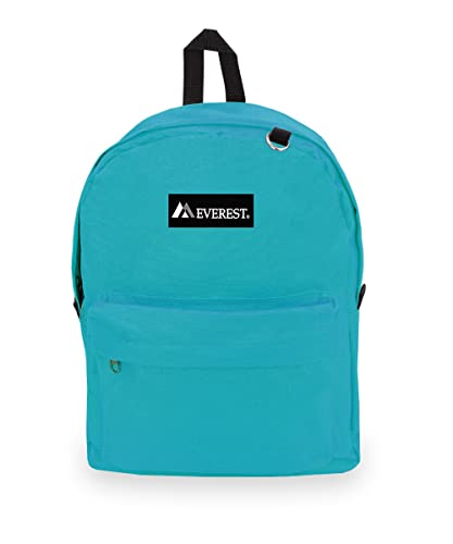 Everest 2045CR Classic Backpack, 16.5", Turquoise - color: Turquoise, size: One Size