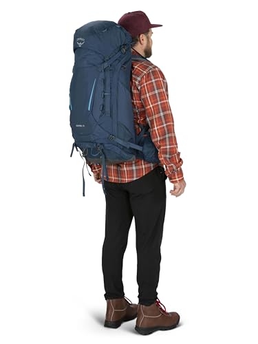 Osprey Kestrel 38L Men's Backpacking Backpack, Bonsai Green, L/XL - color: Bonsai Green, size: Large-X-Large