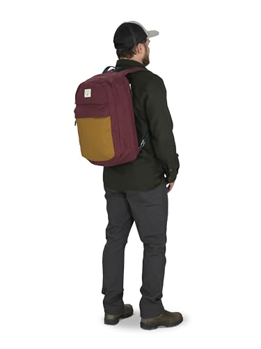 Osprey Arcane XL Day Commuter Backpack, Red Pampas Heather - color: Red Pampas Heather