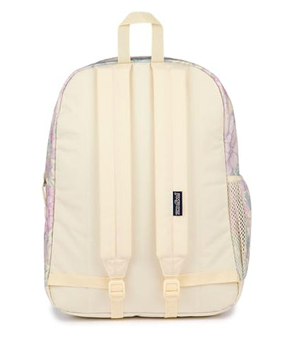 JanSport Cross Town Plus Backpack - Large Main Compartment, Side Water Bottle Pocket, 15-Inch Padded Laptop Sleeve - Faded Tapestry - color: Faded Tapestry