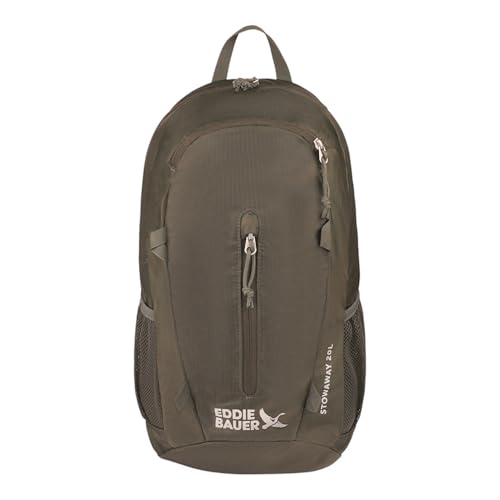 Eddie Bauer Stowaway Packable Backpack | Travel | Outdoor | Lightweight | Foldable | Durable | Ripstop Polyester | 20L - Dark Forest - color: Dark Forest, size: 20L