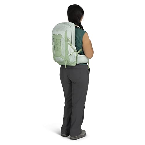 Osprey Tempest 11L Women's Lightweight Hiking Backpack - Small Daypack for Travel & Camping, Frosty Mint Green/Botanica - color: Frosty Mint Green/Botanica, size: 11L - Standard Fit