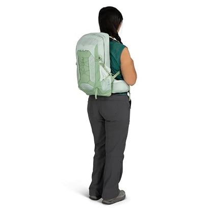 Osprey Tempest 11L Women's Lightweight Hiking Backpack - Small Daypack for Travel & Camping, Frosty Mint Green/Botanica - color: Frosty Mint Green/Botanica, size: 11L - Standard Fit