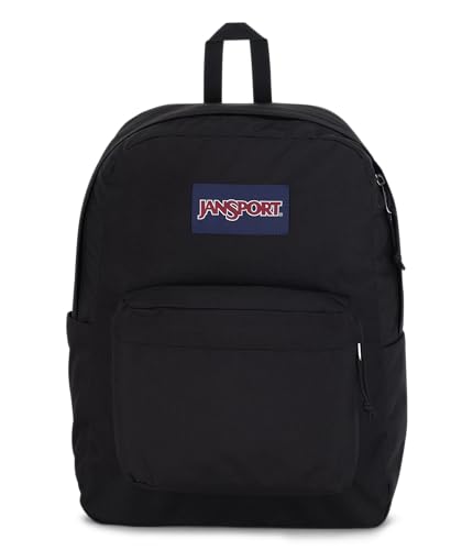JanSport Superbreak Backpack - Durable, Lightweight Premium Backpack, Black - color: Black
