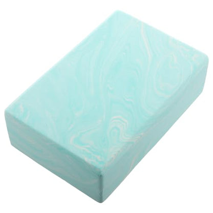 SUPVOX Non-slip Eva Yoga Block for Pilates and Stretching, Lightweight Foam Balance Brick for Women’s Gymnastics and Movement Practice, Camouflage Green Exercise Support