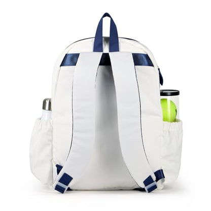 Ame & Lulu Kids Big Love Tennis Backpack - color: Tennis Varsity Patches