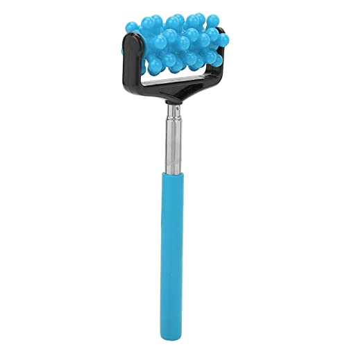 Ymiko Massage Stick, Yoga Massage Stick for Men and Women Granular Body Massage Tool Telescopic Roller Massage Stick Home Neck Leg Back Body Massage Stick(Sky Blue)