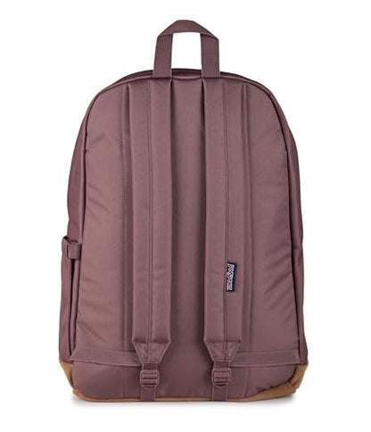 JanSport Right Pack Backpack - Durable Daypack with Padded 15" Laptop Sleeve, Spacious Main Compartment & Integrated Water Bottle Pocket - Mahogany Haze - color: Mahogany Haze