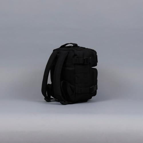WOLFpak 9L Mini Tactical Backpack for Men & Women | Compact, Small Everyday Carry Bag for Gym, School, Travel | Durable, Water-Resistant Daypack with Molle System and Patch Panel (Nightshade Edition) - color: Nightshade Edition