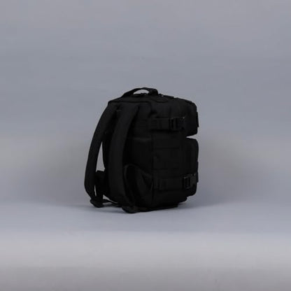 WOLFpak 9L Mini Tactical Backpack for Men & Women | Compact, Small Everyday Carry Bag for Gym, School, Travel | Durable, Water-Resistant Daypack with Molle System and Patch Panel (Nightshade Edition) - color: Nightshade Edition