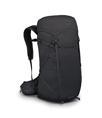 Osprey Sportlite 30L Lightweight Hiking Backpack for Men and Women, Dark Charcoal Grey, S/M - color: Dark Charcoal Grey, size: Small-Medium
