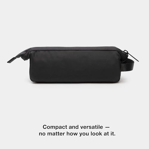 Portland Gear Cascade Pouch, Weatherproof Travel Electronic Organizer Bag, Wireframe Top For Easy Access, Compact and Versatile Design, 2L, Black - color: Black