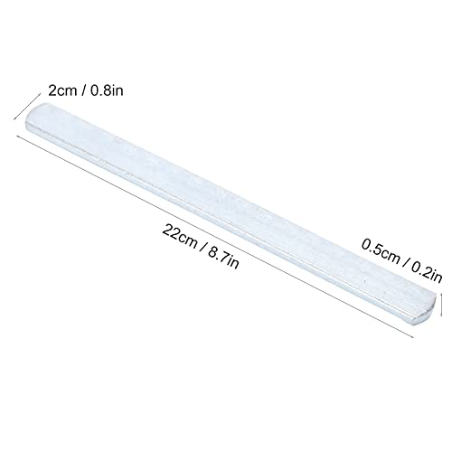 CHICIRIS 22cm Adjustable Stainless Steel Iron Bar Plate, Weight Bearing Equipment for Fitness with Electroplated Steel Plate for Leg Guards and Weighted Vests