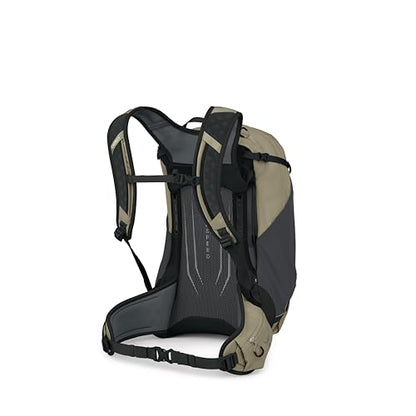 Osprey Hikelite 28L Durable Hiking Backpack - Travel Daypack with Rain Cover for Men and Women, Olive Tan - color: Olive Tan, style: 28l