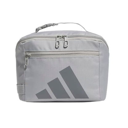 adidas Kids Affiliate Lunch Bag – Insulated Lunchbox for Girls and Boys, 6L - color: Grey Two/Grey Three