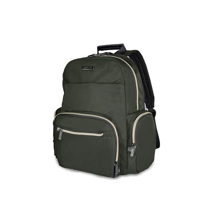 Kenneth Cole REACTION Sophie Backpack, Olive, 15" Laptop - color: Olive, size: 15" Laptop without Carry-On