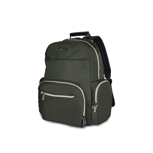 Kenneth Cole REACTION Sophie Backpack, Olive, 15" Laptop - color: Olive, size: 15" Laptop without Carry-On