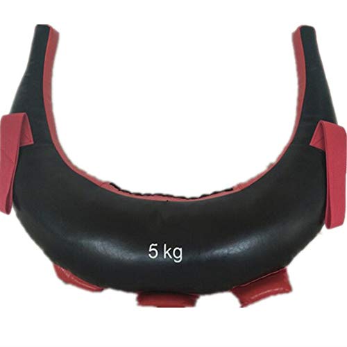 Fitness Squat Exercise Weights Sandbags, Horn Sandbag Training Exercise Dynamic Load Heavy Duty Workout Gym Sandbag for Functional Strength Training Exercises - color: Red