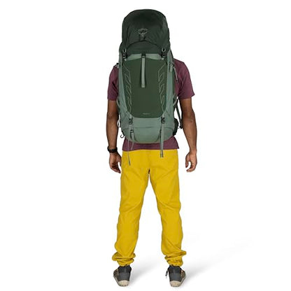 Osprey Talon 44L Men's Lightweight Hiking Backpack - Daypack for Travel & Camping, Black/Coal Grey, S/M - color: Black/Coal Grey, size: Small-Medium