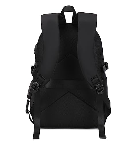 Joymoze Women Fashion Travel Backpack Set Roomy Laptop Rucksack Set Casual Daypack for Girl Black - color: Black