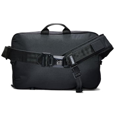 Chrome Industries Kadet Max Messenger Bag – Crossbody Sling Backpack for Men and Women w/Quick Release Buckle - color: Black