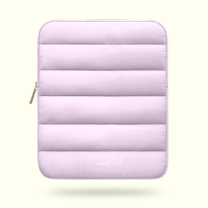 Vandel Puffy iPad Sleeve 11 Inch, Tablet Sleeve, iPad Bag, Tablet Pouch - color: i. Lilac, size: 9-11 Inch