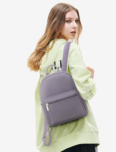 LOVEVOOK Backpack for Women Light Weight Waterproof Backpack Purses Daily Backpack… | Light Weight - color: Purple-grey