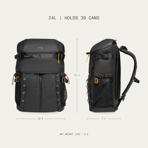 Dometic Unrestricted Insulated Backpack Cooler 24L | Slate Grey - color: 24L Backpack