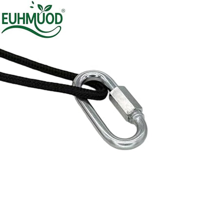 Tricep Rope Attachment & Neutral Grip Handle Set, Compatible with Cable Pull Machines, Suspension Trainers, Pull Up Bars, Resistance Bands, Home Gym Equipment