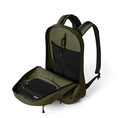 YETI Cayo Backpack 15L, Weather Resistant All-Day Utility Pack, Olive - color: Olive, size: 15l