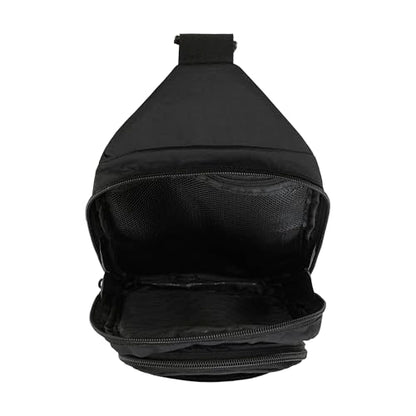PUMA Women's Doer Sling Backpack with Adjustable Strap, Water Bottle Pocket & Zip Pockets, Black Traditional, One Size - color: Black Traditional
