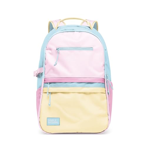Simple Modern Ellis Backpack for School | Medium 20L Elementary Middle and High School Bookbag for Kids and Teens | Girls and Boys | Sherbet - color: Multi-color: Sherbet, size: Medium | 20 Liter