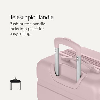 SwissGear 7366 Signature Hardside Expandable Luggage with Spinner Wheels, TSA Lock, Pink, Checked-Medium 23-Inch - color: Pink, size: Checked-Medium 23-Inch